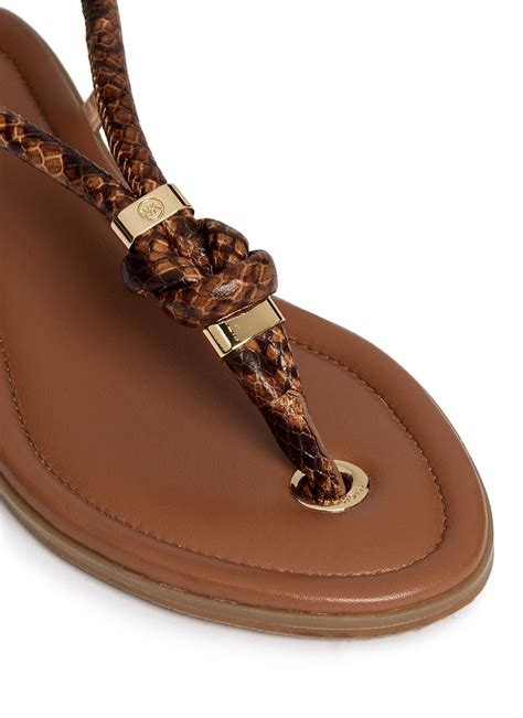 michael kors holly rope sandals|Michael Kors Holly T.